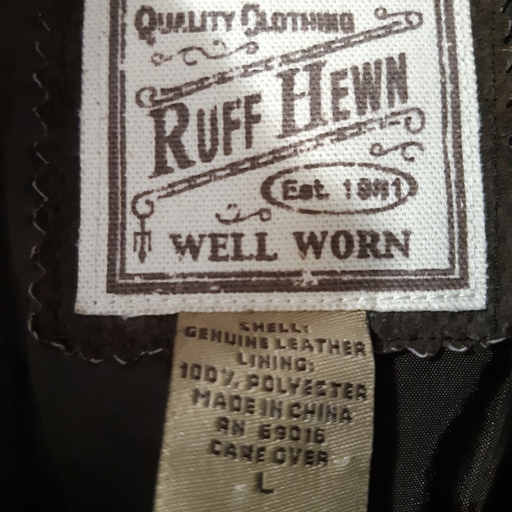 Ruff Hewn Leather Jacket - Picture 4 of 4